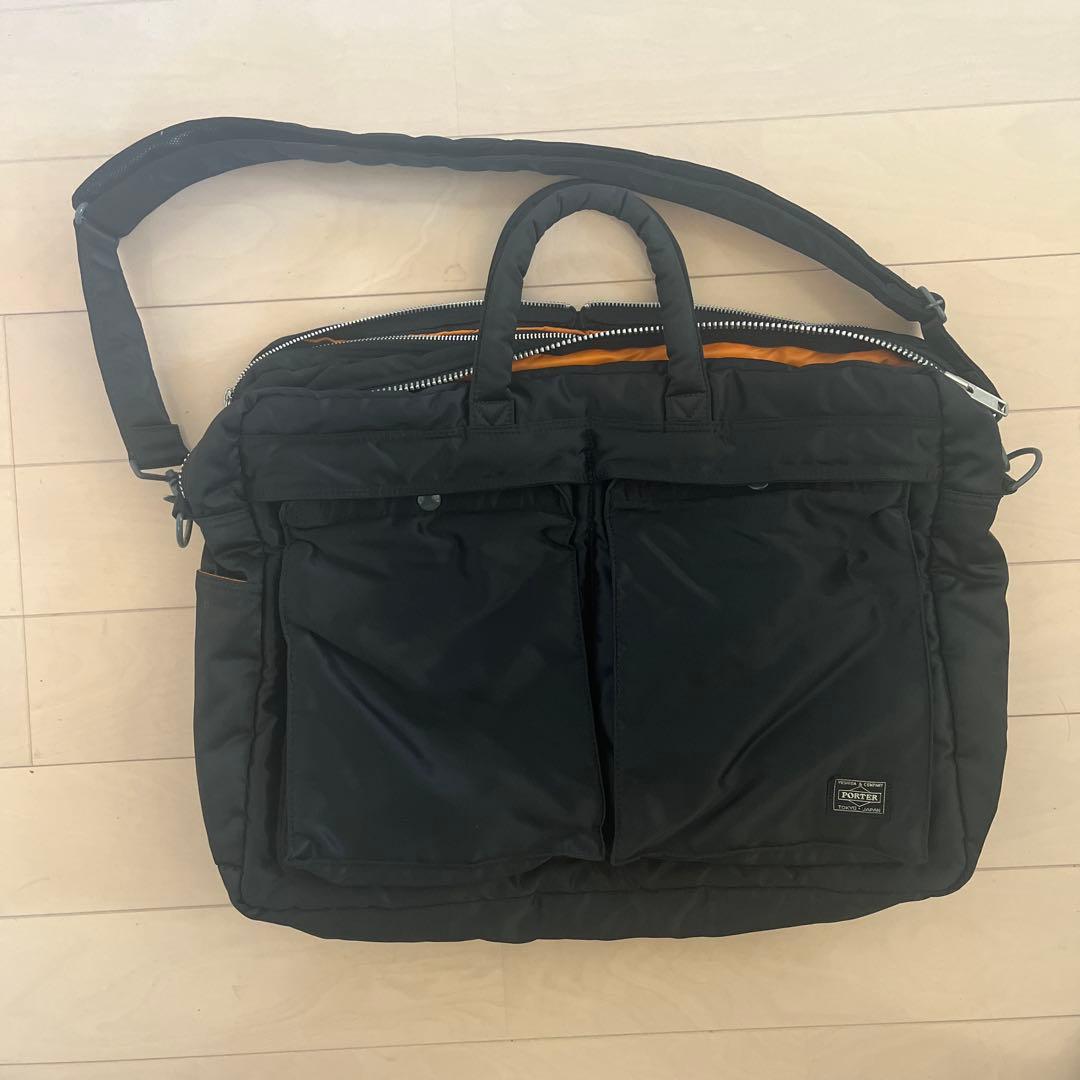 ゆ*ン様 PORTER 吉田かばん　タンカー　ブラック　ビジネスバック