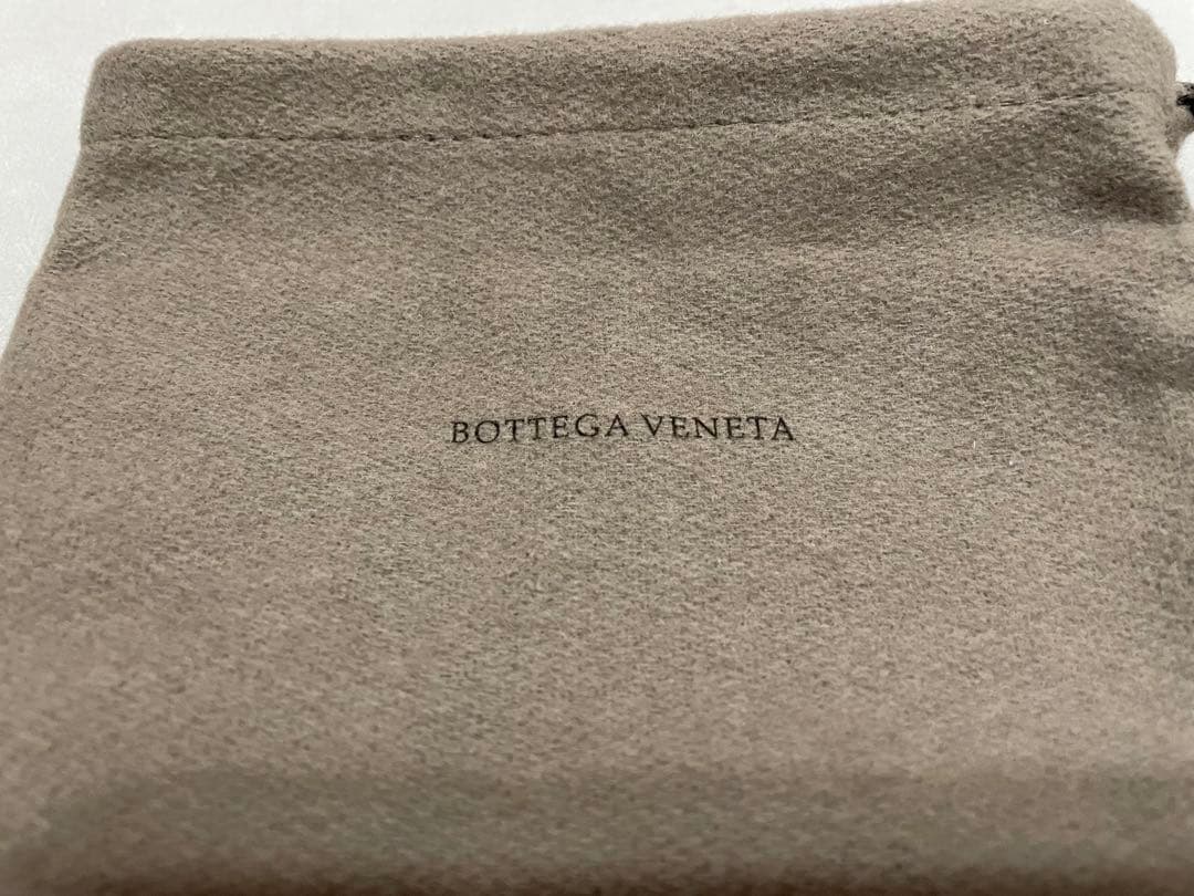 新品ボッテガ キーリング ネルマリンネイビー