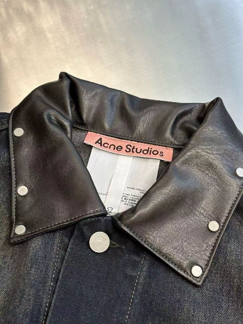 Acne Studios ブラック デニムジャケット M