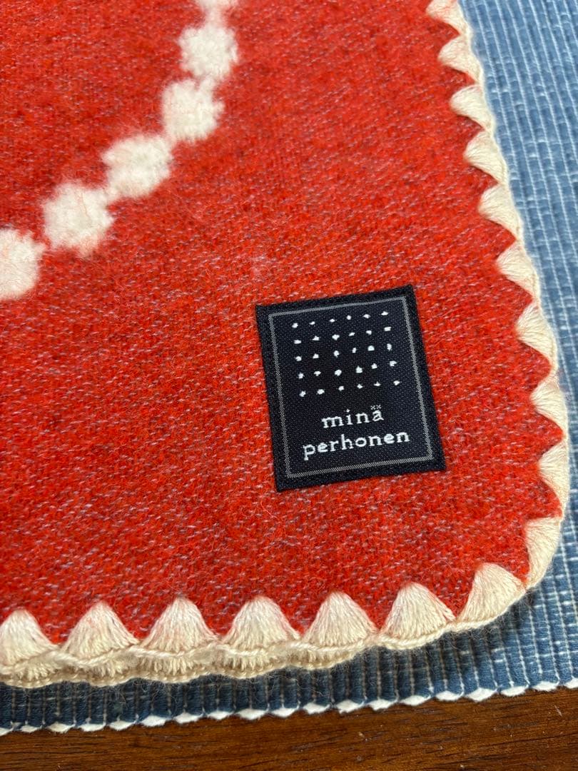 ミナペルホネンブランケット　タンバリン