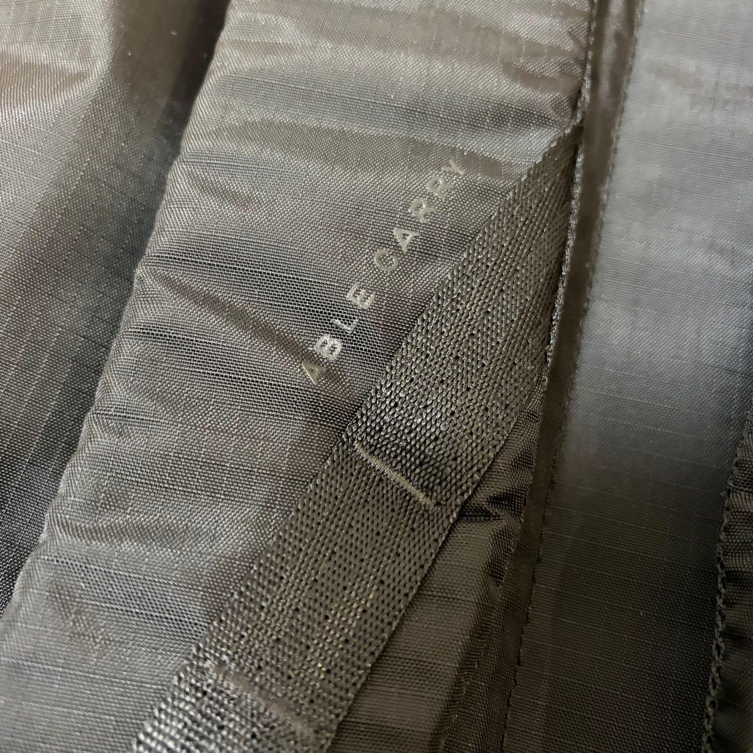 ABLE CARRY DAY BREAKER2 ブラック リップストップ