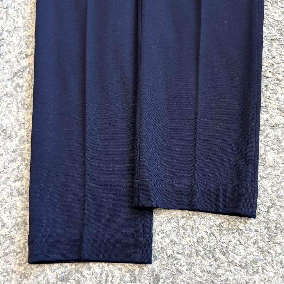 定価3.9万 インコテックス ハイコンフォート ジャージー ノープリーツ パンツ