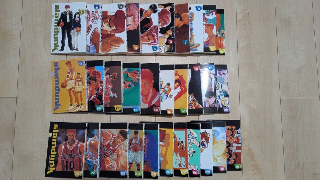 SLAM DUNK 全巻セット 1-31巻 英語万