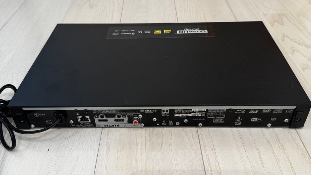 【ジャンク品】SONY UBP-X800M 4Kブルーレイプレイヤー