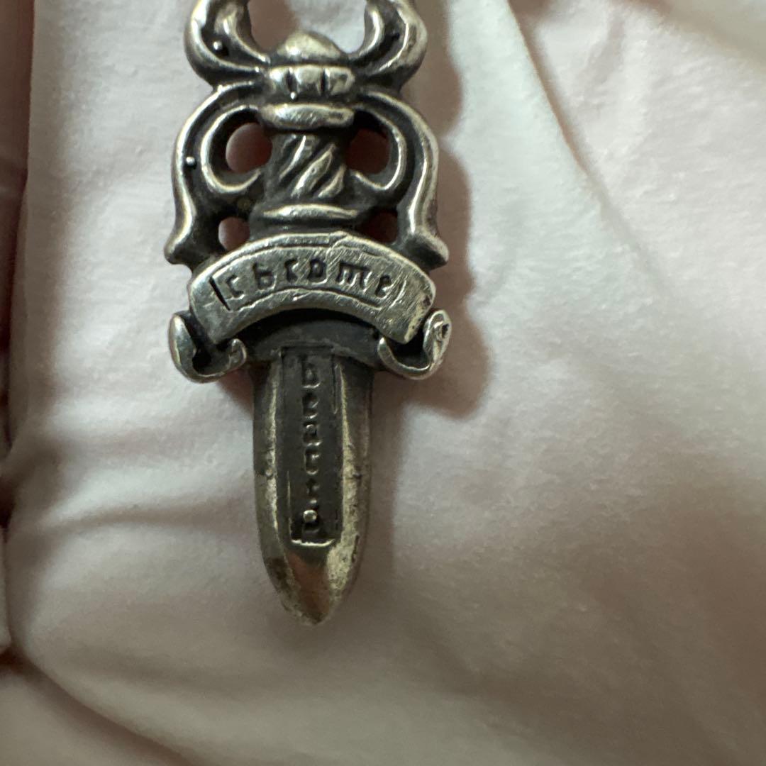 正規品CHROME HEARTS ダガーチャーム
