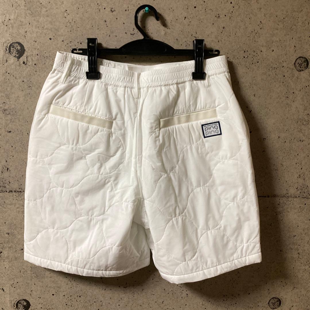 谷野省吾 PING レディースパンツ　 ホワイト