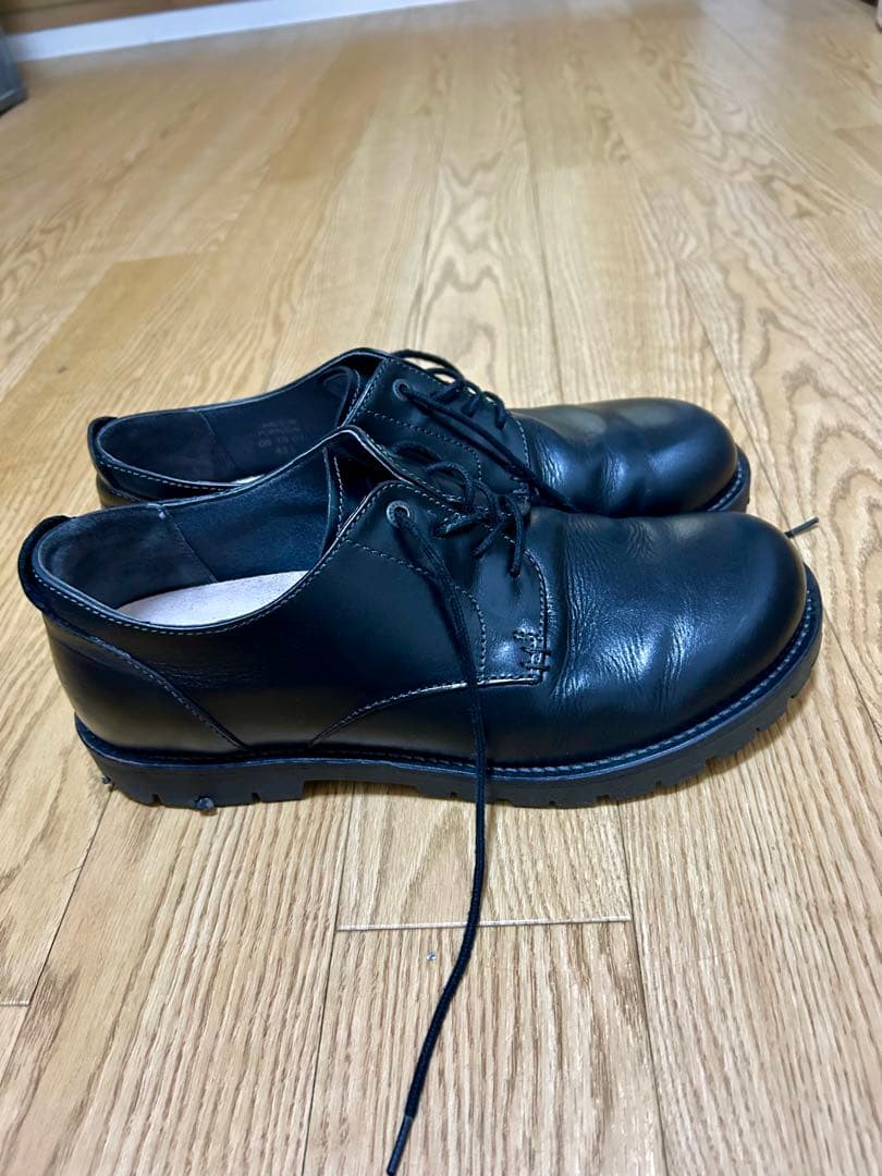 BIRKENSTOCK ブラックドレスシューズ 43 28センチ　箱無し