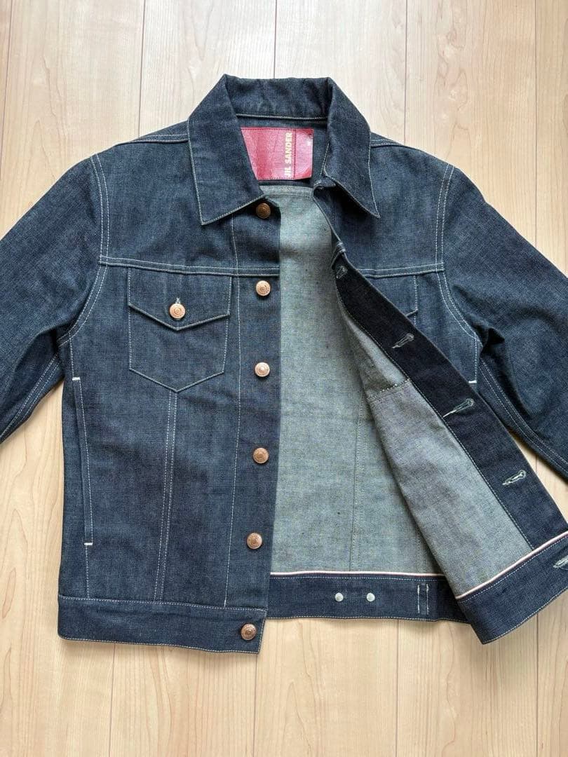 【美品】JIL SANDER デニムジャケット 濃紺 W34