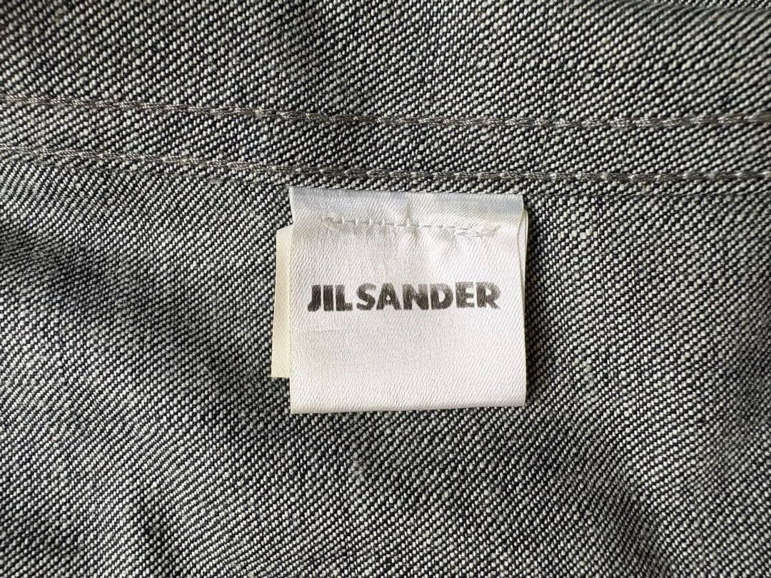 【美品】JIL SANDER デニムジャケット 濃紺 W34