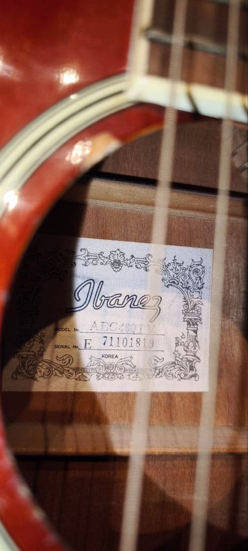 再値下げ！【貴重】【送料込】ibanezエレアコ　初心者も弾きやすい