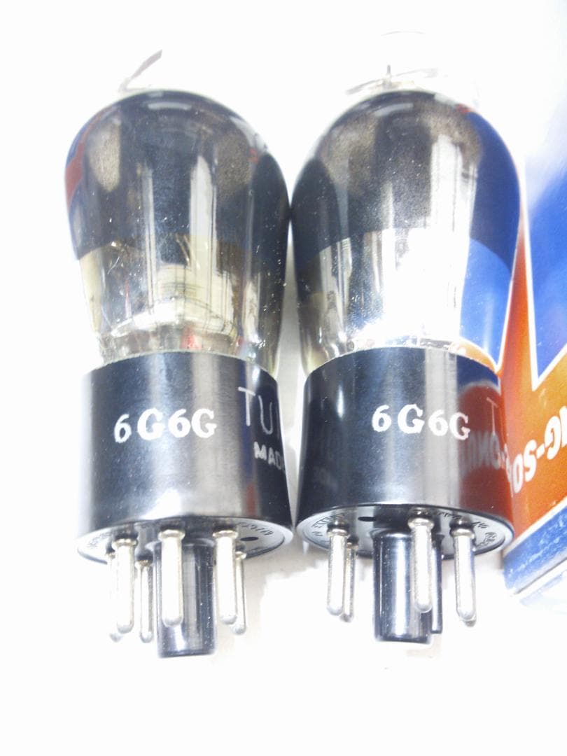 真空管 6G6G TUNG-SOL USA ２本