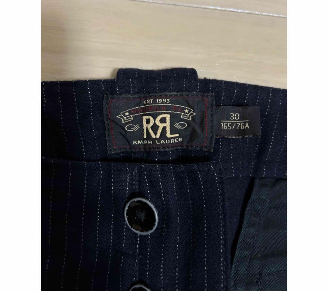 RRL ウール ストライプ スラックス パンツ W30