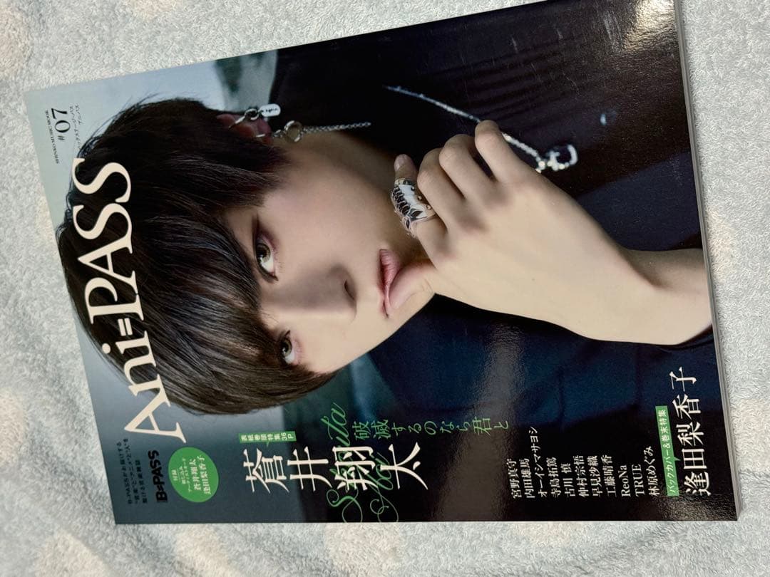 Ani=PASS アニパス　バックナンバー　9冊　まとめ　アニメ　声優　雑誌