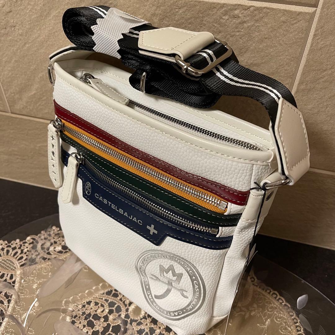 【新品】カステルバジャック　ヨット　ミニショルダーバッグ　白　15,400円