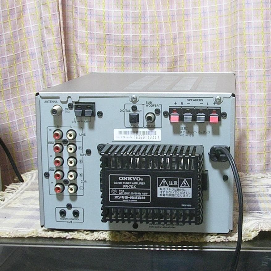 ＜整備品＞ONKYO FR-7GX +リモコン付属