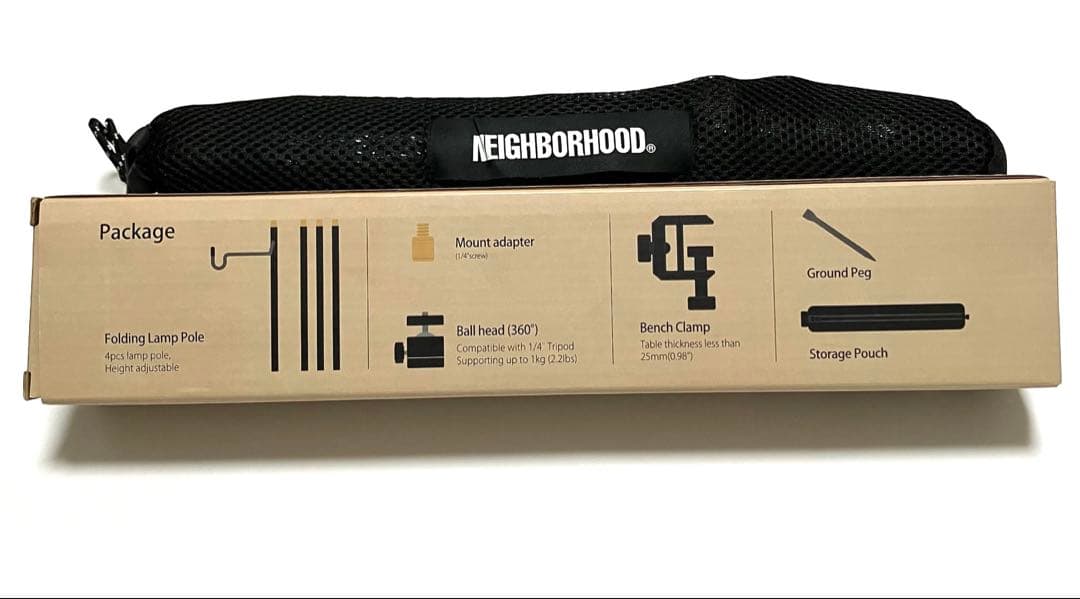 ライト・ランタン NEIGHBORHOOD CLAYMORE Multi Pile-D