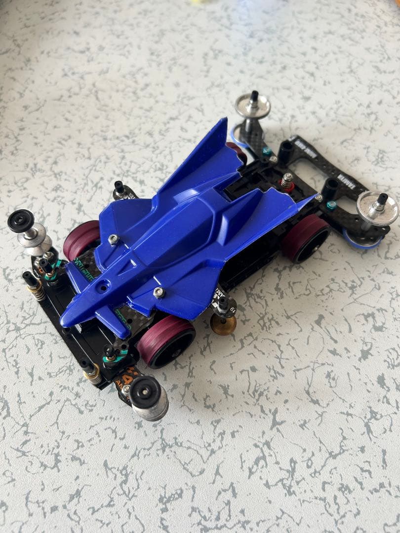 ミニ四駆★MSフレキ★フロントATスライドダンパー★リヤアンカー