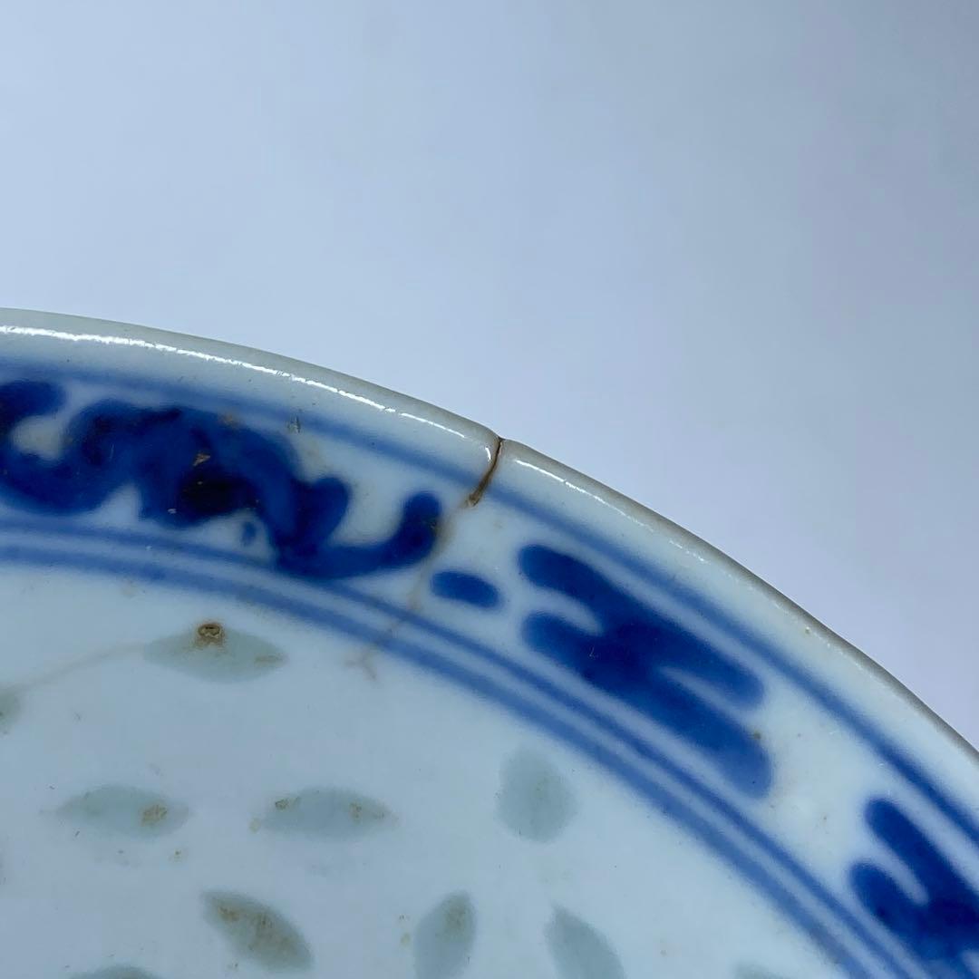 中国清時代　康煕年製　蓋茶碗　直径10.6㎝　タウエ　東な7-0317☆2F