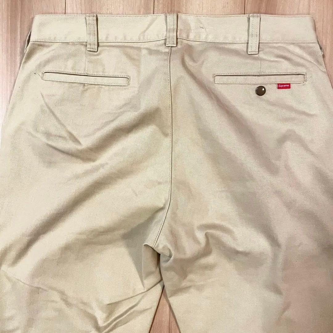 Supreme Work Pant 36 Khaki カーキワークパンツ