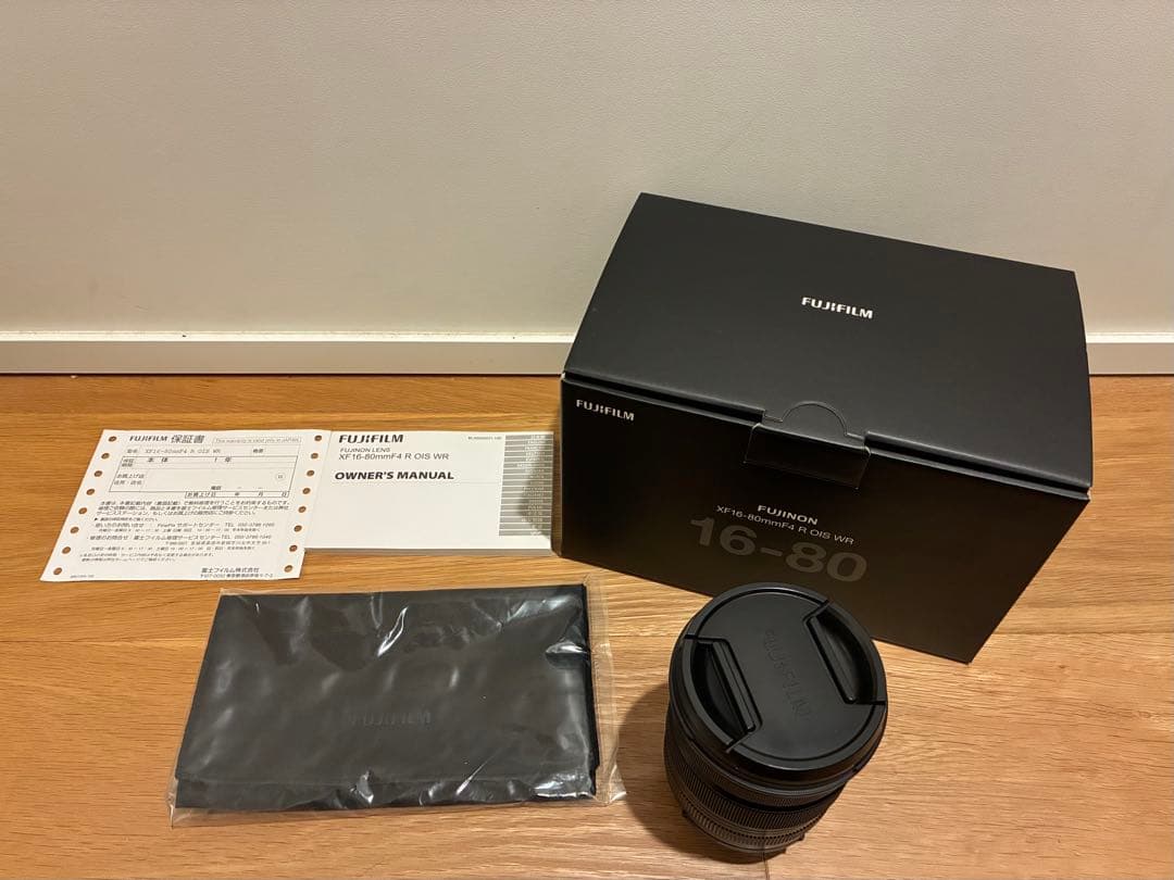 レンズ(ズーム) FUJINON XF 16-80mm f/4 R OIS WR
