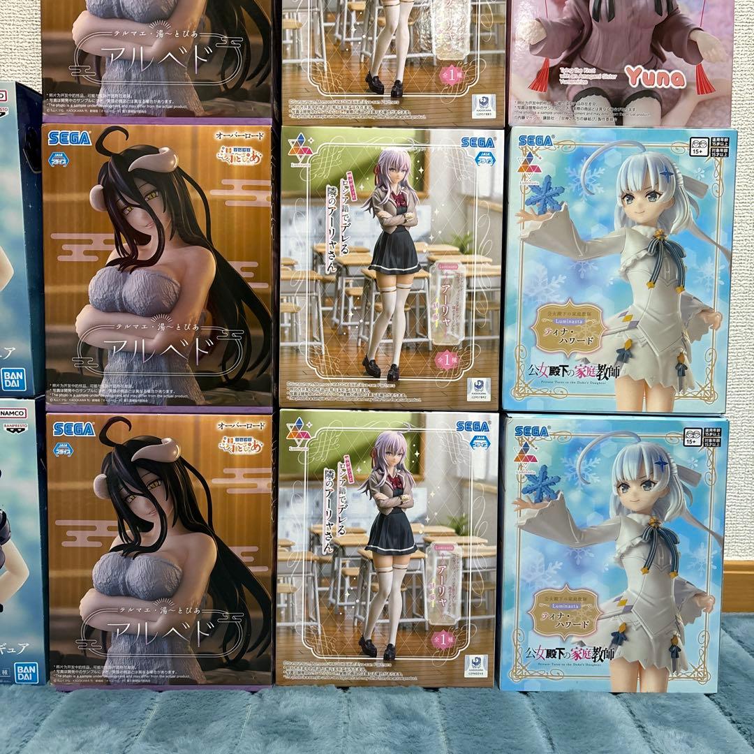 激安プライズ美少女フィギュア16体まとめ売り アルベド　アーリャ等