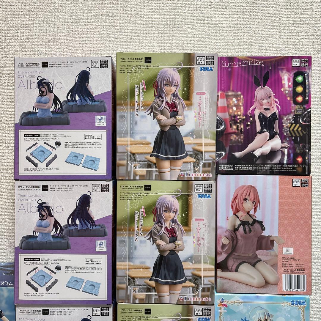 激安プライズ美少女フィギュア16体まとめ売り アルベド　アーリャ等