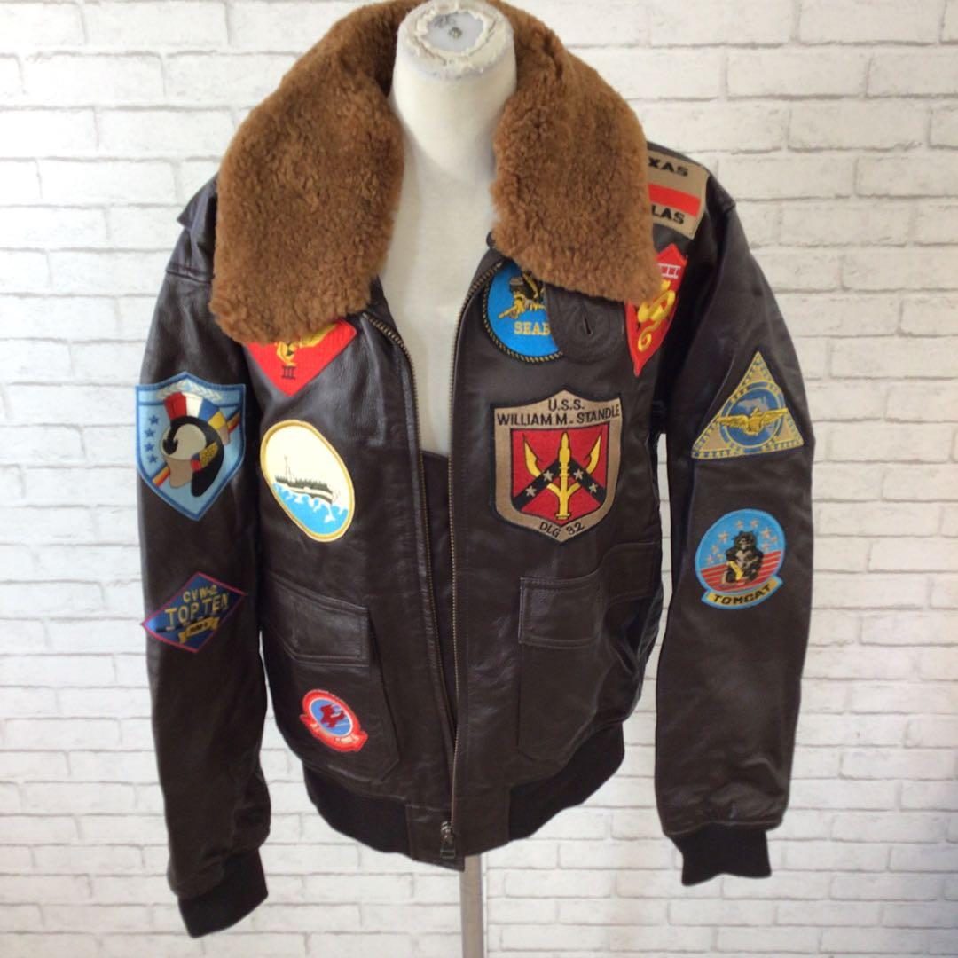 ★2.16 h23 ￼リアルマッコイ フライトジャケット￼ ミリタリー G-1￼