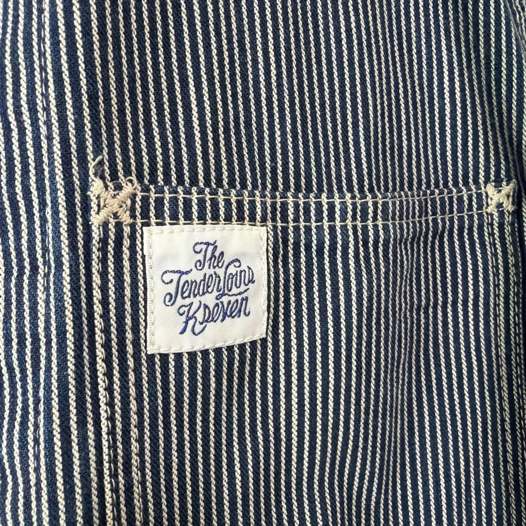【希少 入手困難】テンダーロイン ヒッコリー カバーオール 長袖 ストライプ