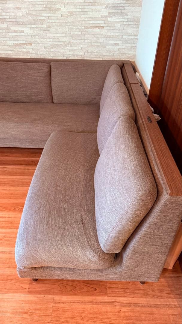 【お値下げしました・5月末までの出品予定】ニトリ L字ソファ