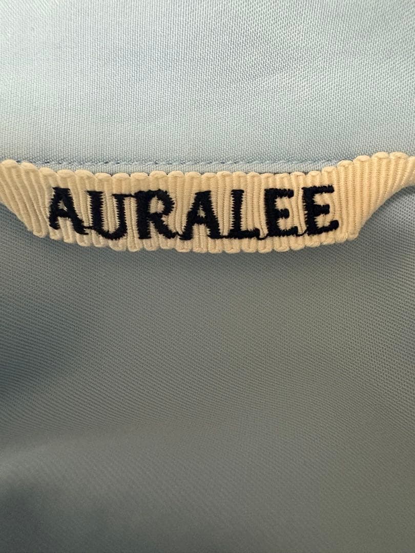 トップス AURALEE 24ss WASHED FINX TWILL BIGSHIRT