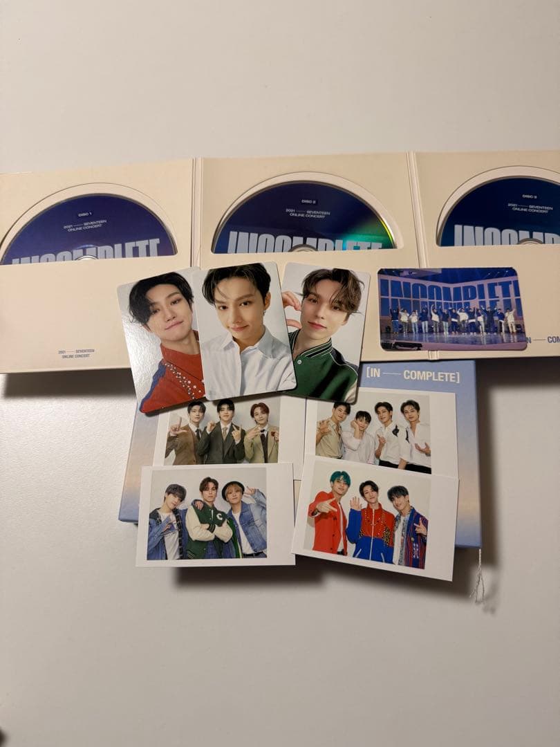 SEVENTEEN INCOMPLETE DVDセット