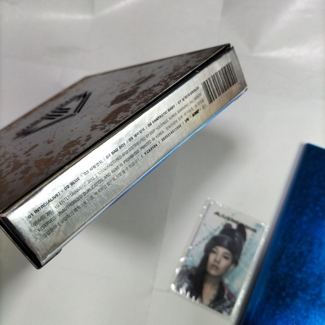 カード付き・G-DRAGON ジヨン ⭐BIGBANG「ALIVE」KPOP韓国