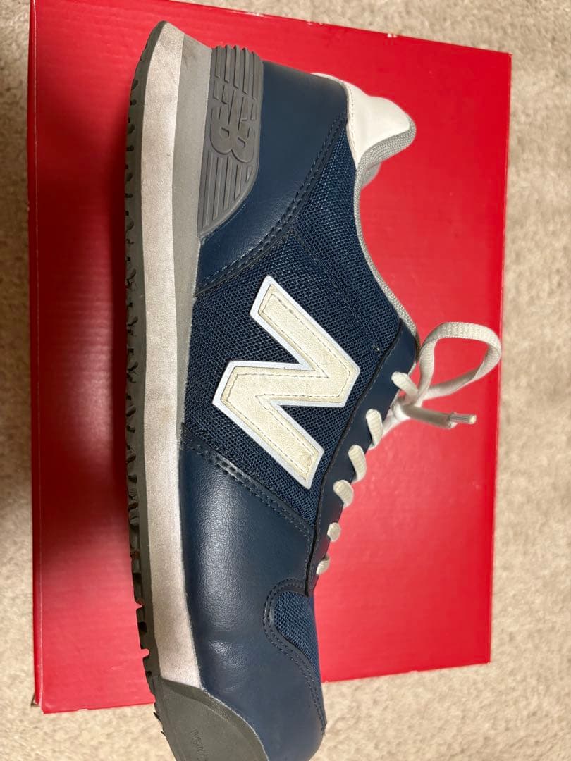 ニューバランス　 安全靴　 ポートランド　 441　ネイビー　 26.5cm