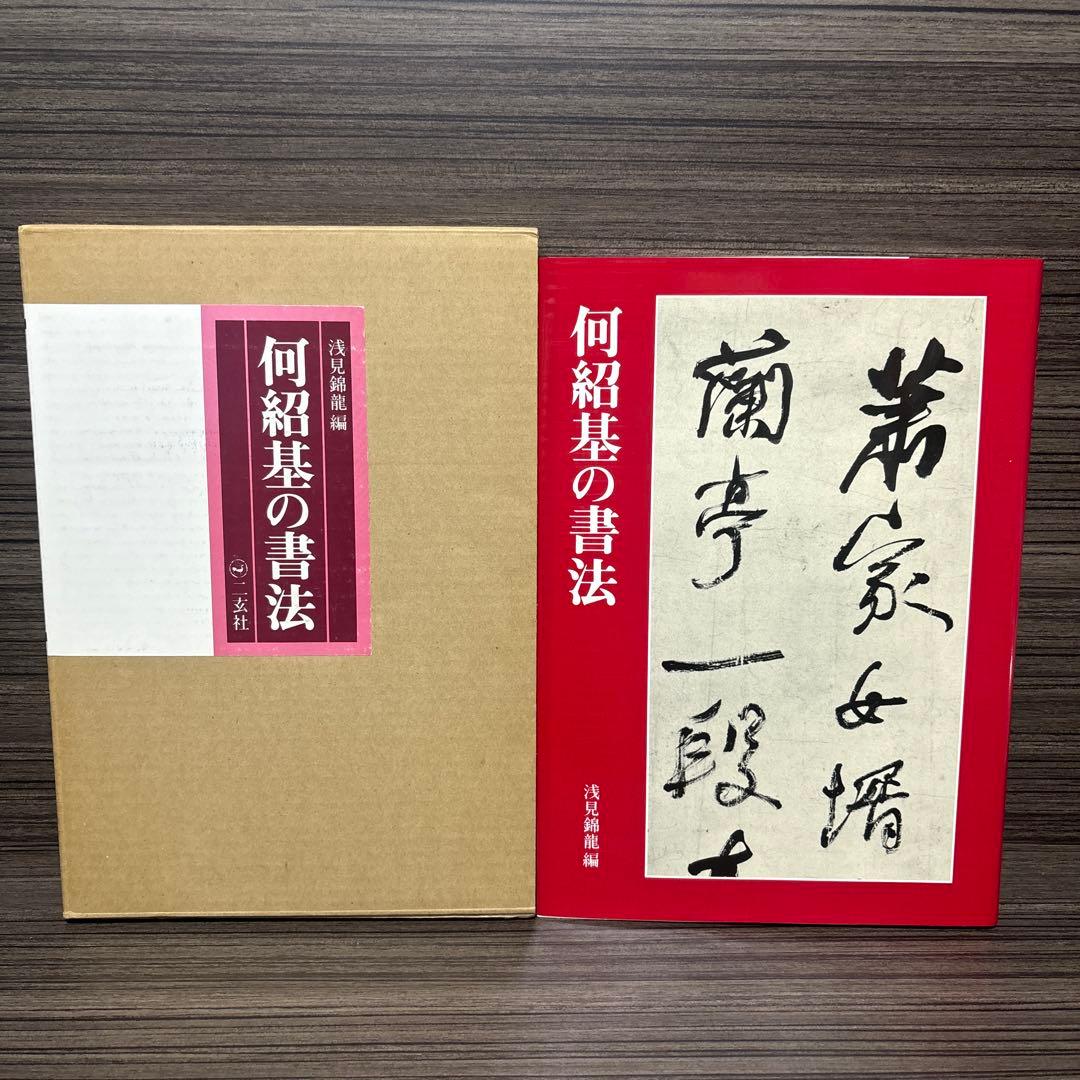 何紹基の書法 浅見錦龍編 二玄社
