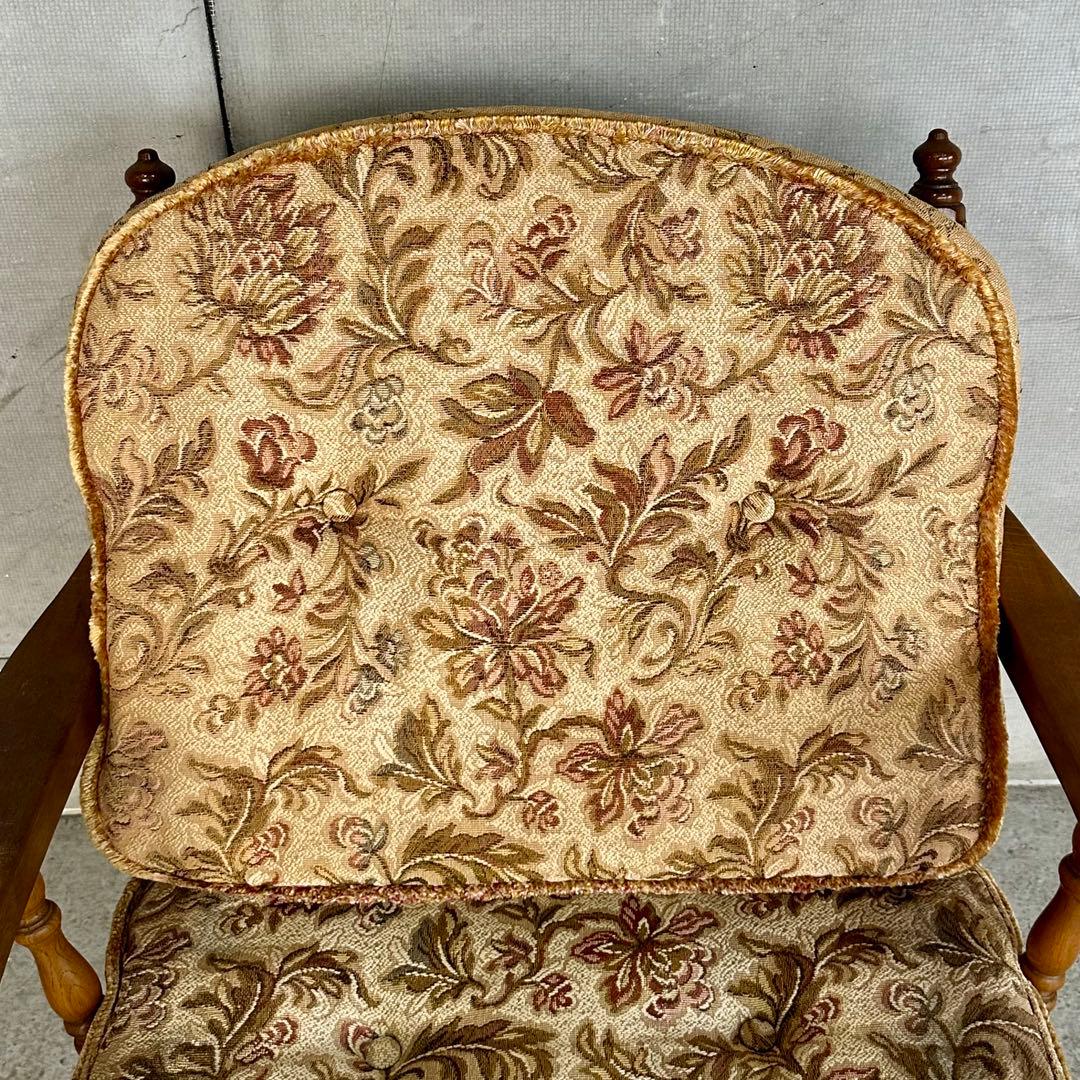 ✦70s✦柏木工 KASHIWA ソファー イージーチェア ウィンザー ゴブラン