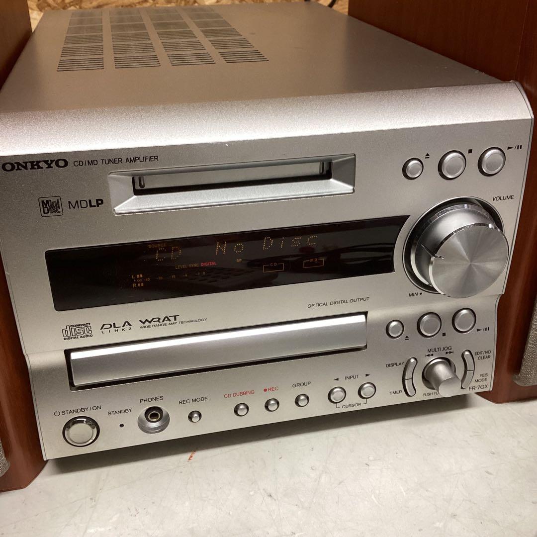 ONKYO オンキョー　CD/MD ミニコンポ　D-S7GX 　（M28）