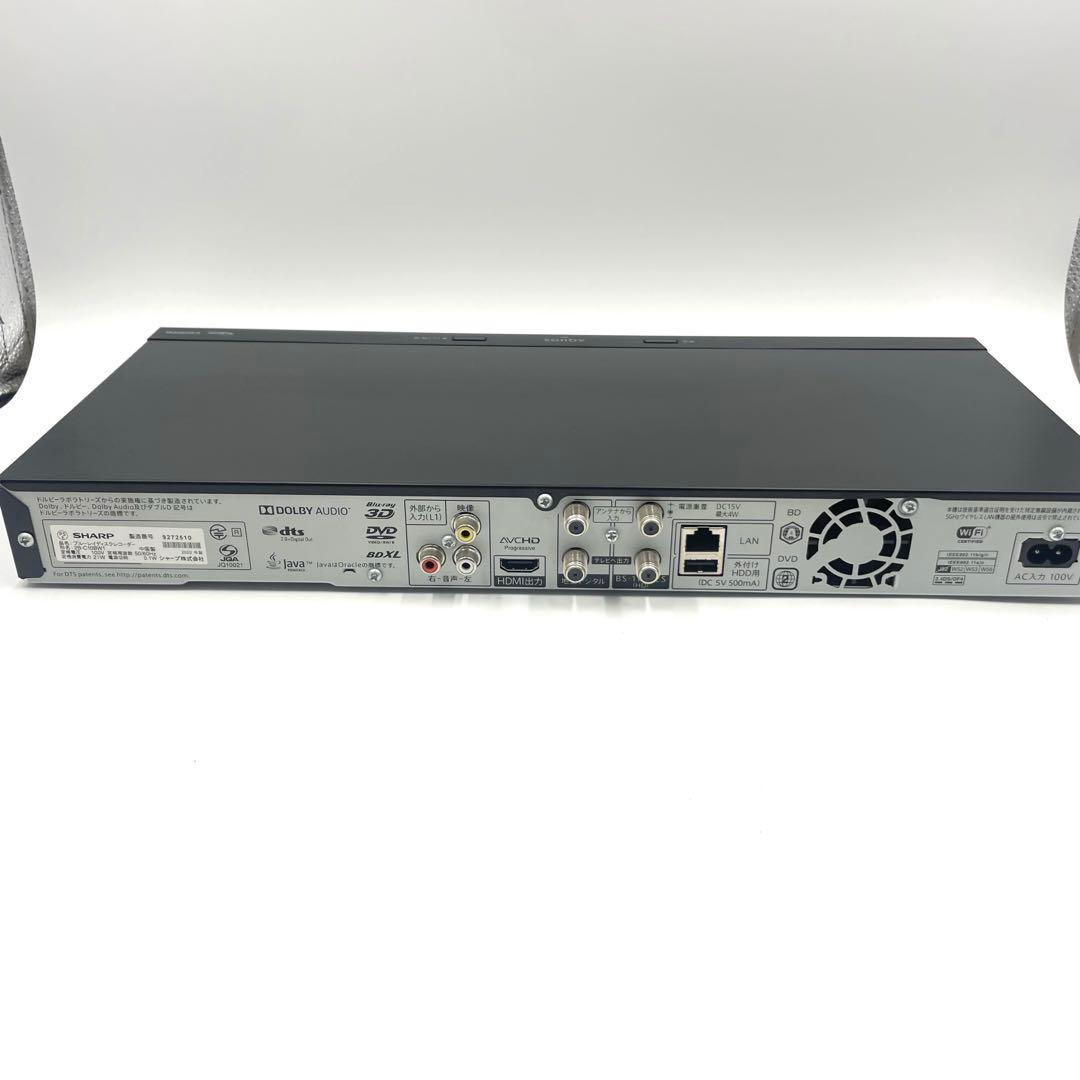 ◯SHARP AQUOS 2B-C10BW1 WIFI ブルーレイレコーダー
