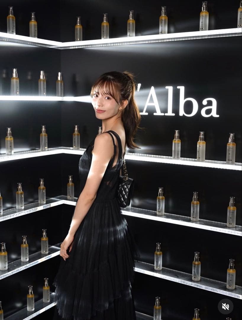 snidel プリーツティアードチュールドレス　新品タグ付き