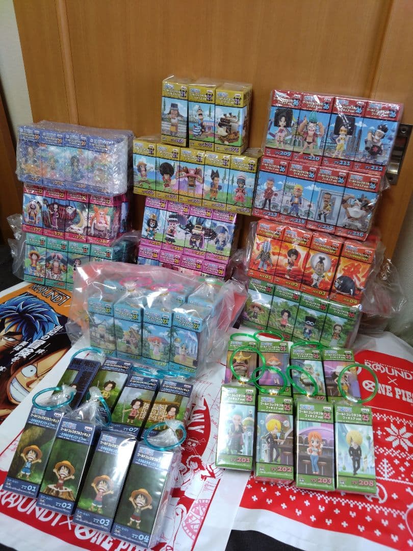 プレミアレアセット　ワンピース　ワーコレVol.20〜Vol.29等多数80体！
