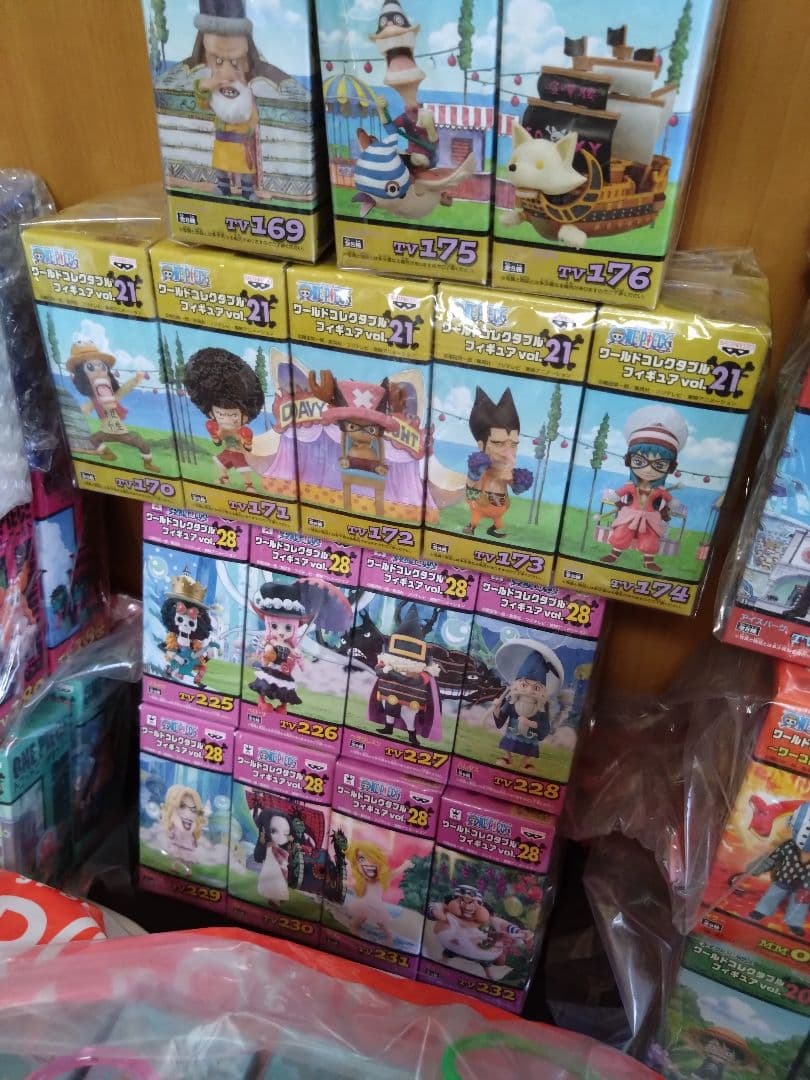 プレミアレアセット　ワンピース　ワーコレVol.20〜Vol.29等多数80体！