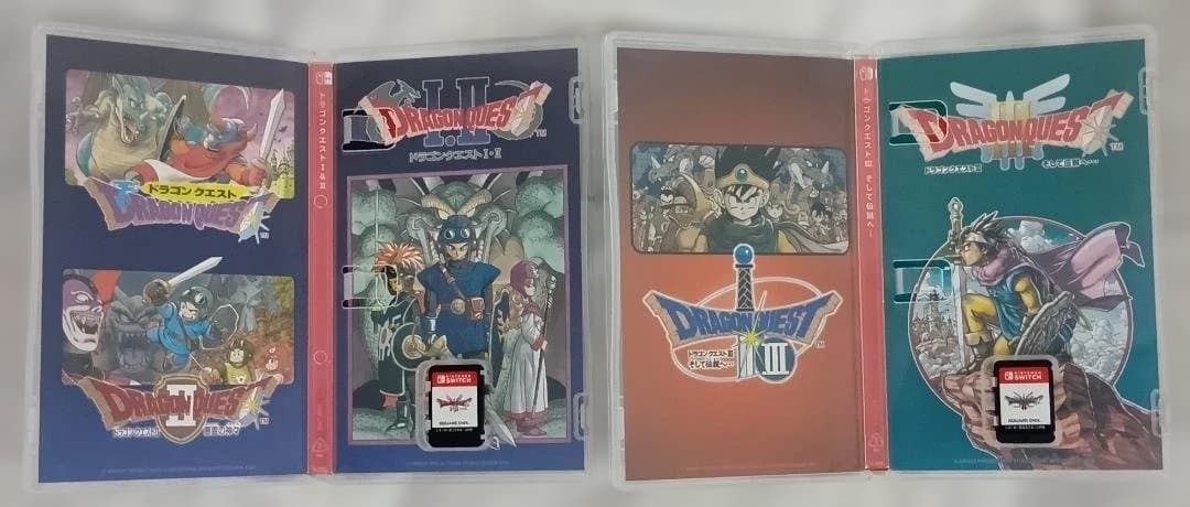 スイッチ　ドラゴンクエストⅠ＆Ⅱ　ドラゴンクエストⅢ　２本セット
