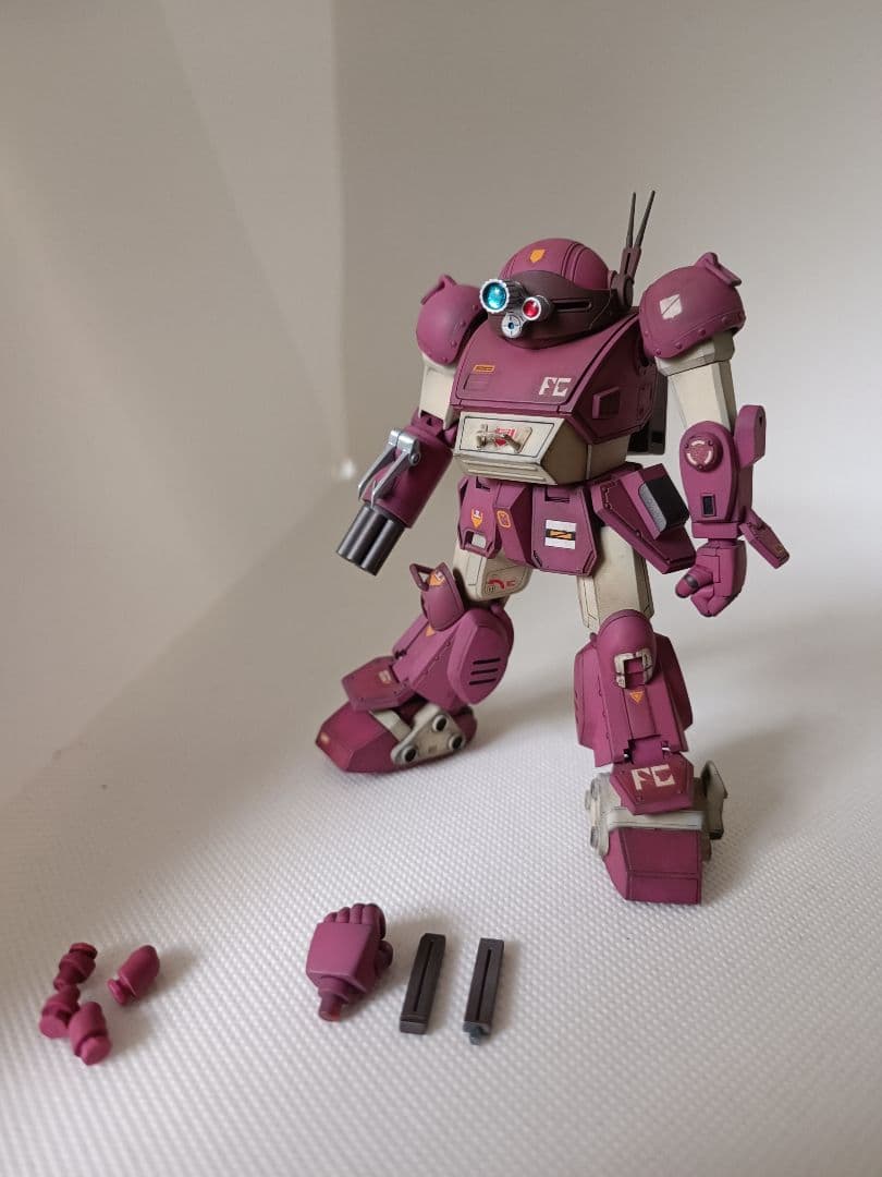 装甲騎兵ボトムズ 全塗装 WAVE 1/35 ブルーティッシュドック