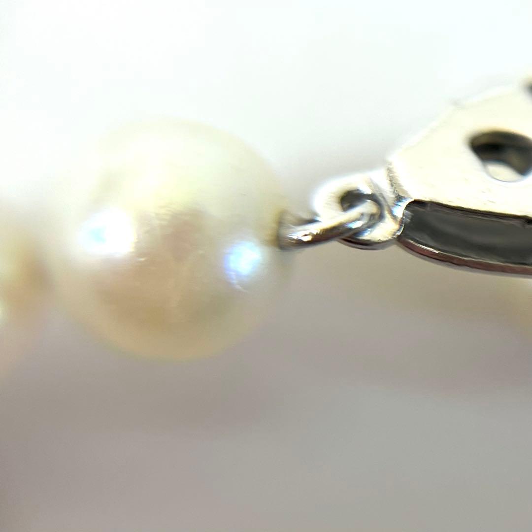 照り強✨鑑別書付き✨オーロラ干渉色✨あこや真珠 7.1mm パールネッレス