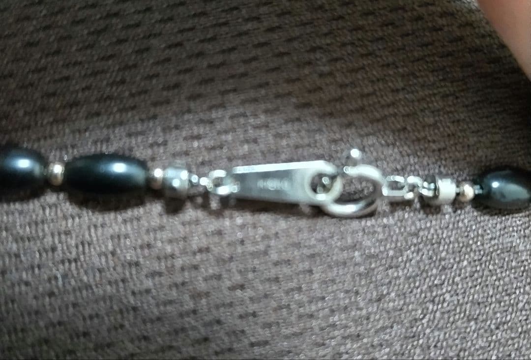 ディモアネックレス　プレミアムK18WG　50cm美品