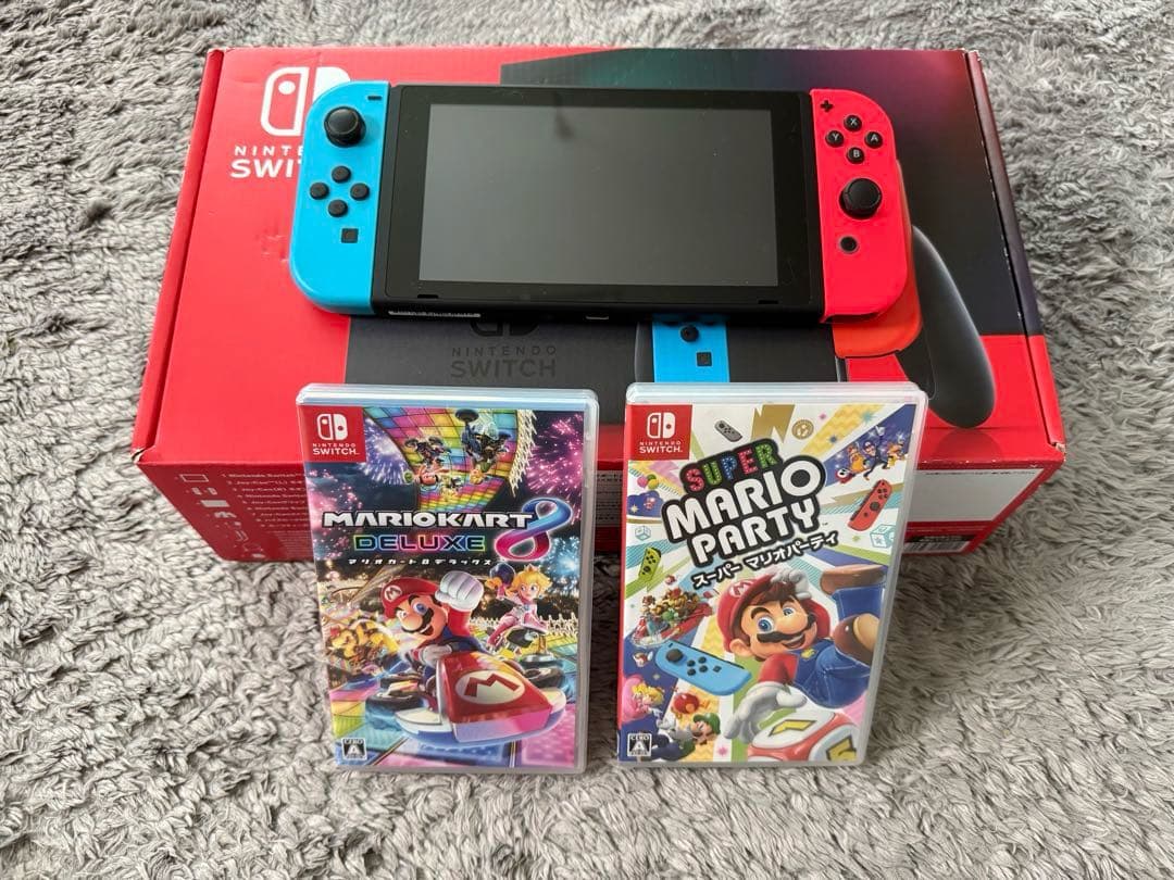 Nintendo Switch 本体 + ソフト2本