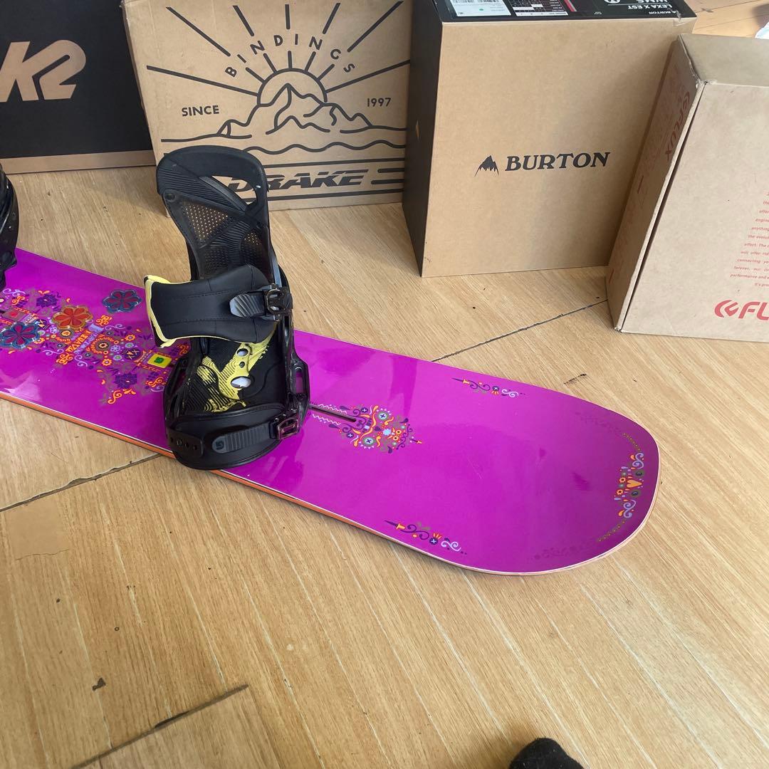 BURTON　DEJAVU　バートン　LEXA　バイン付　スノーボードセット