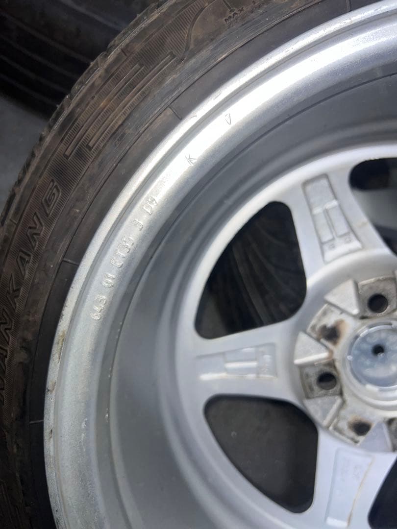 RAYONE 15インチ　7J+35 PCD100 4穴　深リム　美品