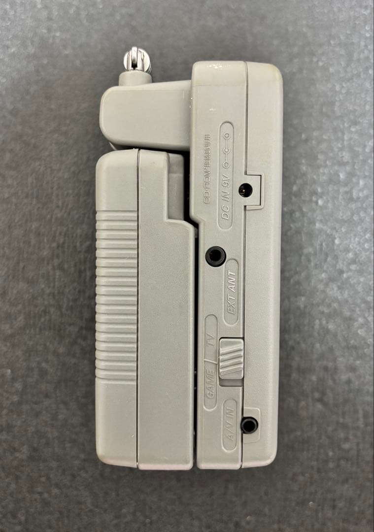 ジャンク　PCエンジン LT 本体 箱説付 スーパーロムロムアダプタ付 通電不可