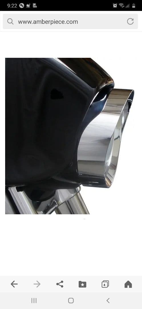 ハーレー　ツーリング　ヘッドライトベゼル