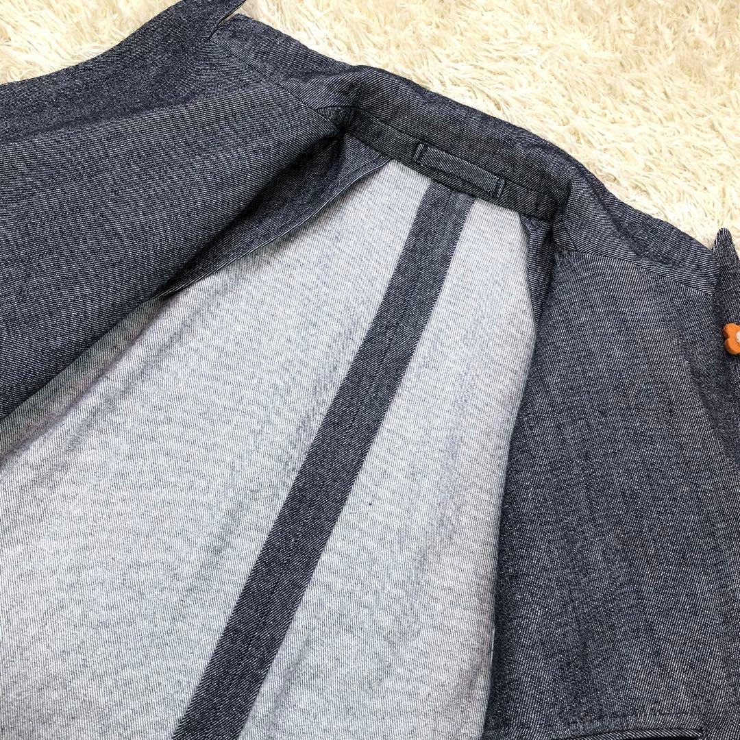 美品⭐ラルディーニ ダブルブレスト テーラードジャケット ウール コットン 44